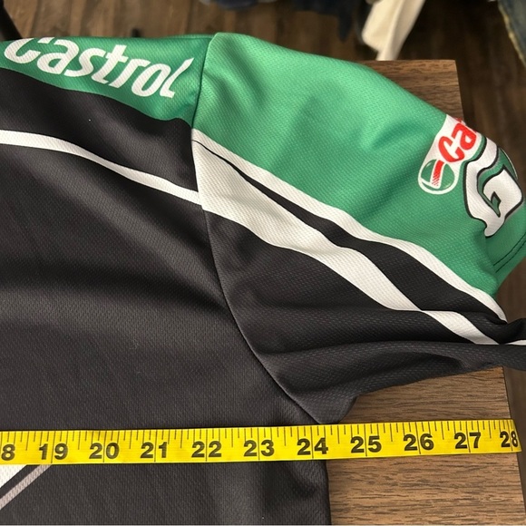 ❤️ Castrol GTX Cyclist Mens top XL - Picture 8 of 9
